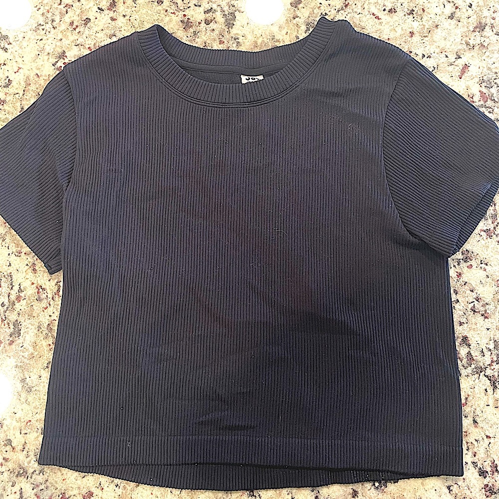 Black Target Joy Lab Workout Short Sleeve Top